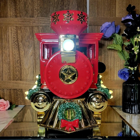 B&BW 🎅🏼🚞 Train Luminary 3-Wick Candle Holder (IN ORIGINAL BOX & PACKAGING) - Picture 4 of 11